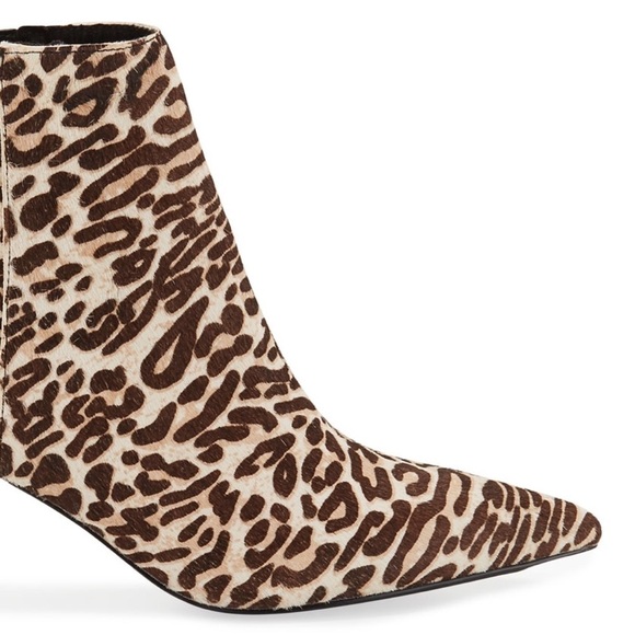 Charles David Albuquerque Leopard-Print Boots NWOT - Picture 6 of 6